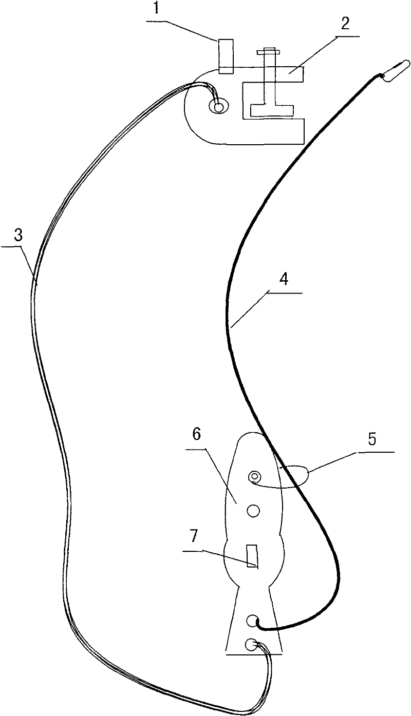 Overhauling and hooking method for earthing lines of power transmission lines