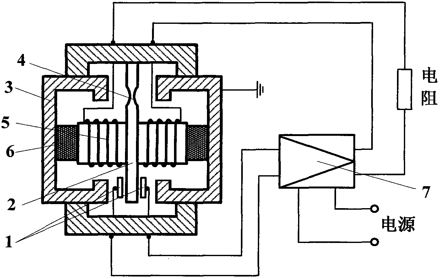 Method for stabilizing accelerometer