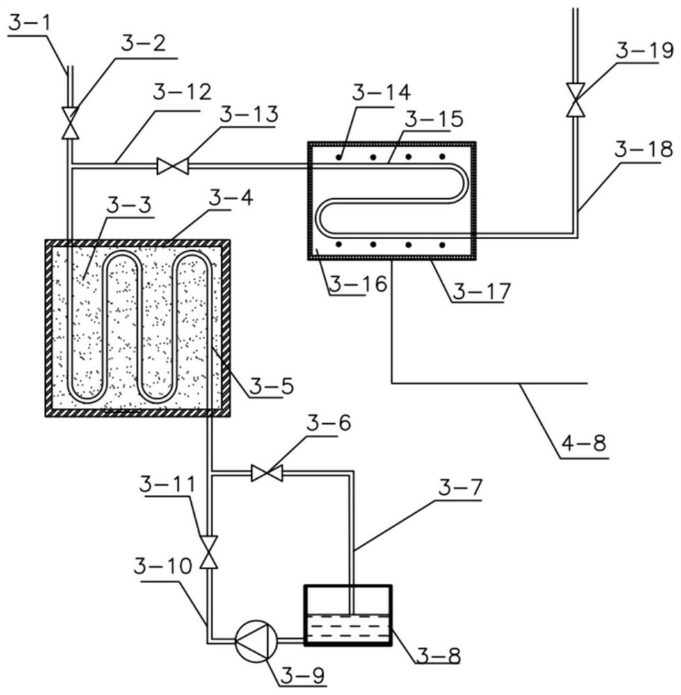 A regenerative steam heating network heating system and method with large load fluctuations