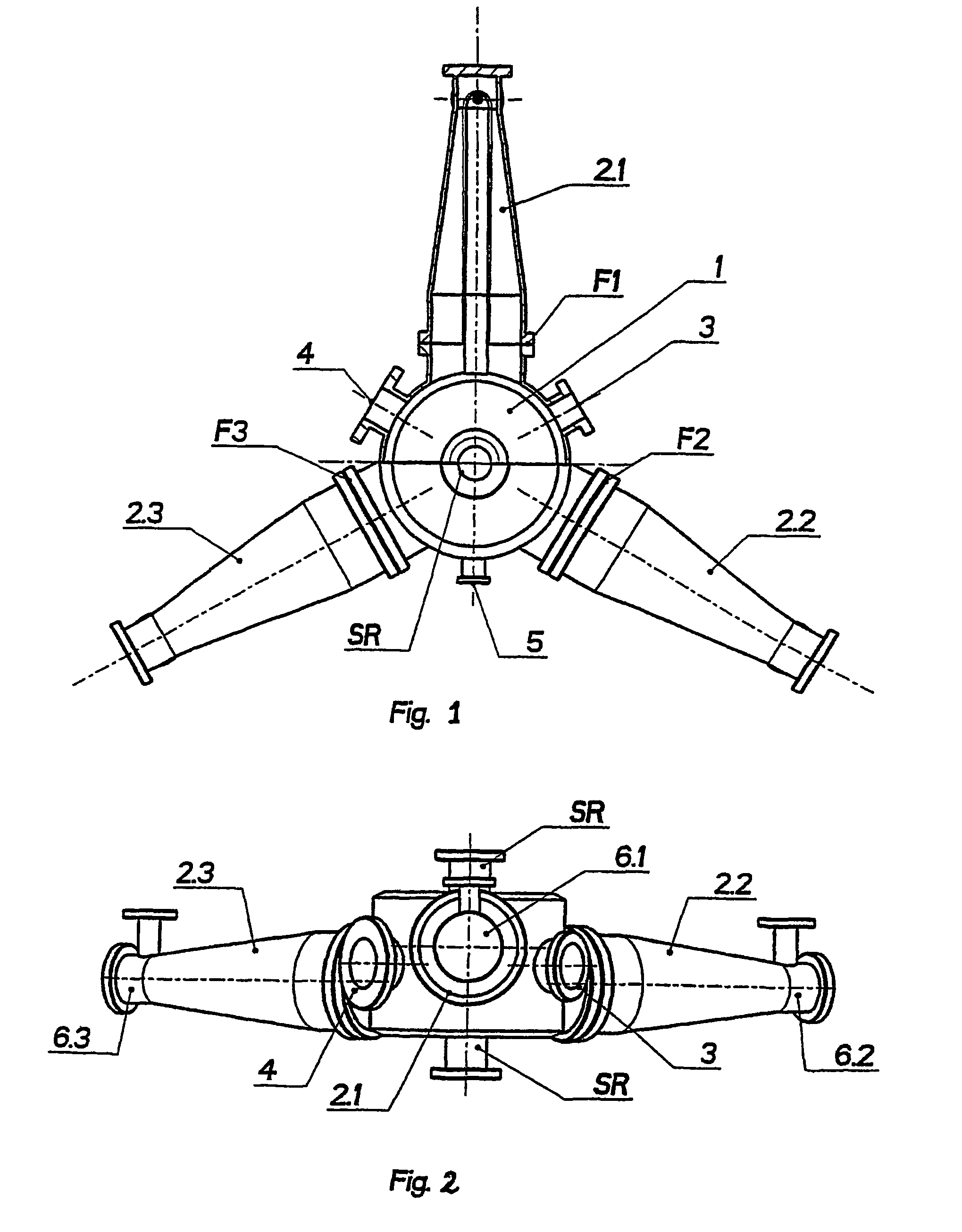 Hom damped high-frequency resonator