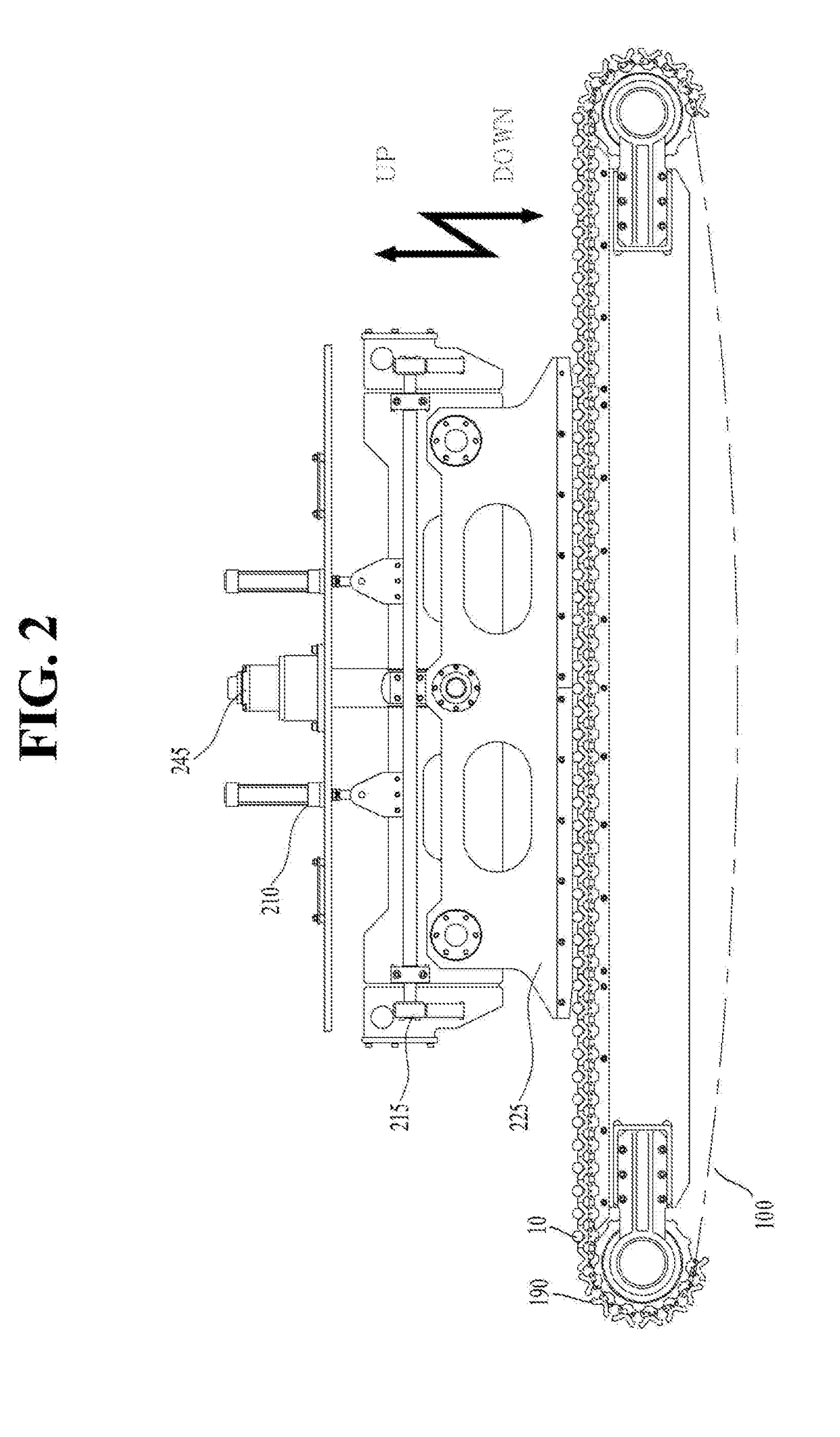 Continuous Compression Wire Spring Polishing Apparatus Configured to Easily Replace Two Parallel and Opposite Grindstones