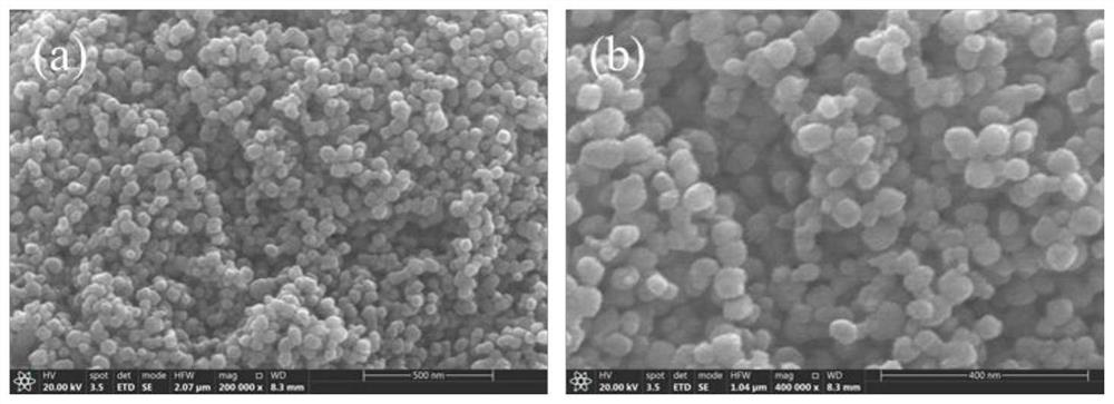 Method for preparing mesoporous barium zirconate titanate ceramic nanoparticles
