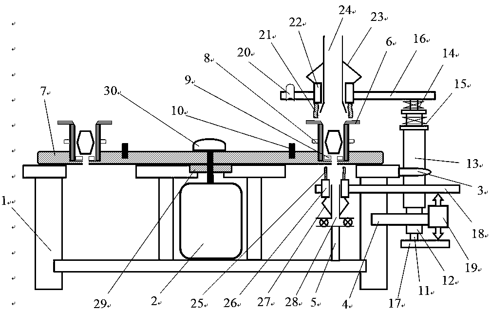 Sample injector for in-pile irradiation sample