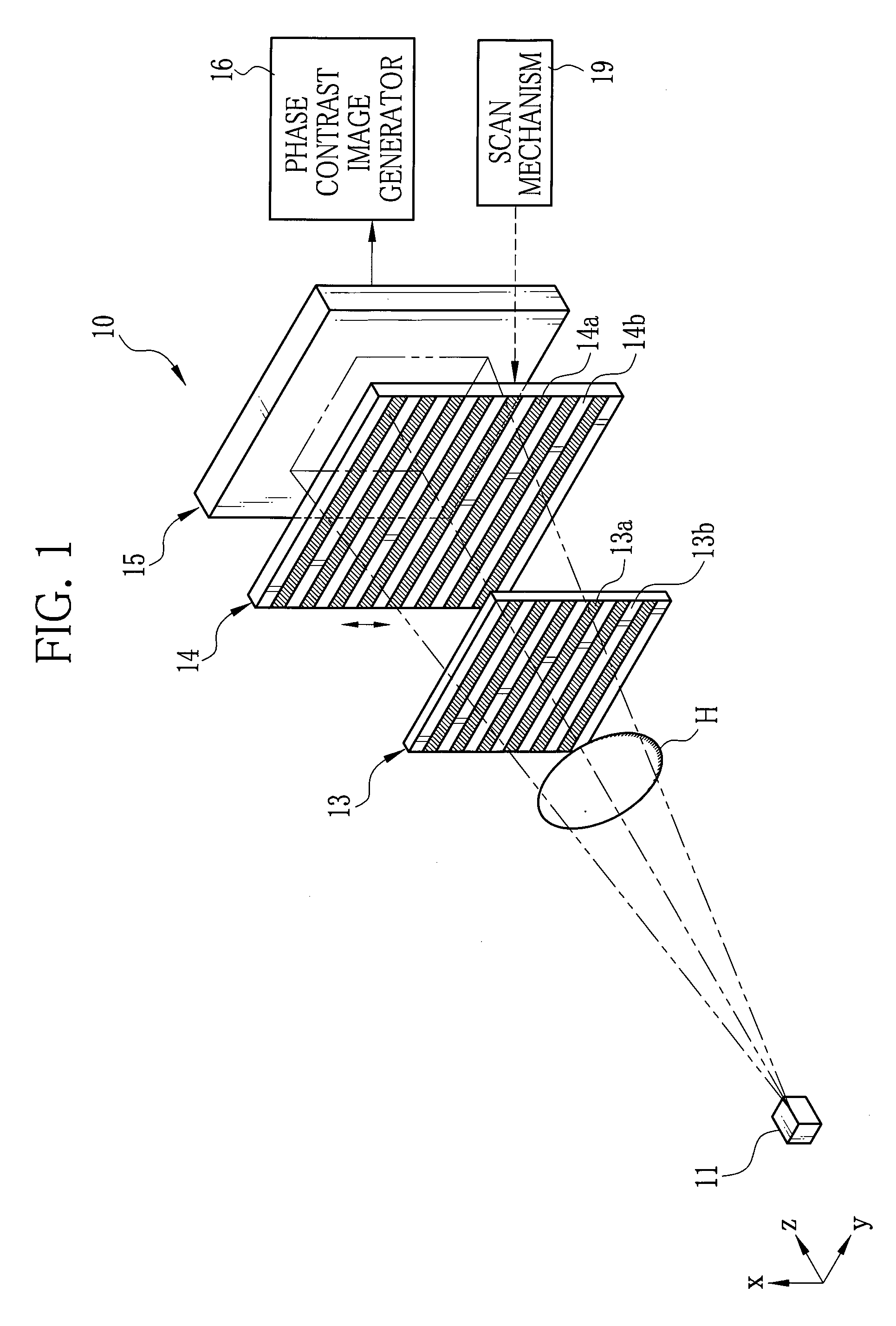 Grid for radiation imaging and method for producing the same