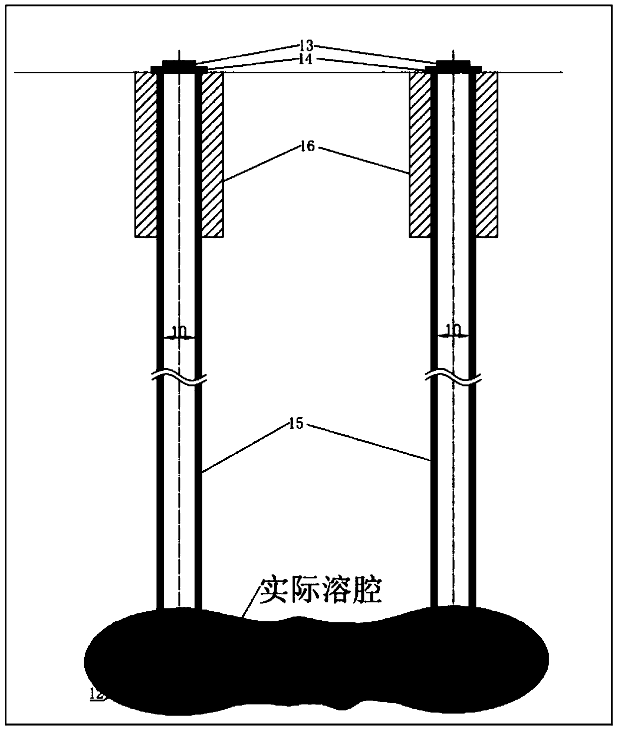 Auxiliary pressurizing reheating type compressed air energy storage system and method based on double-well structure hot salt well