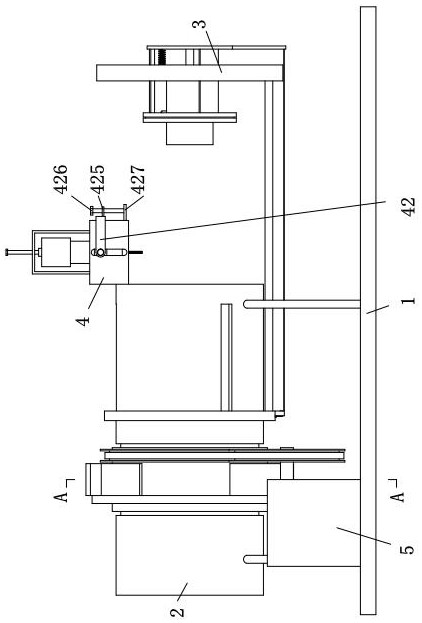 Composite plastic pipe fitting forming processing equipment and forming processing method