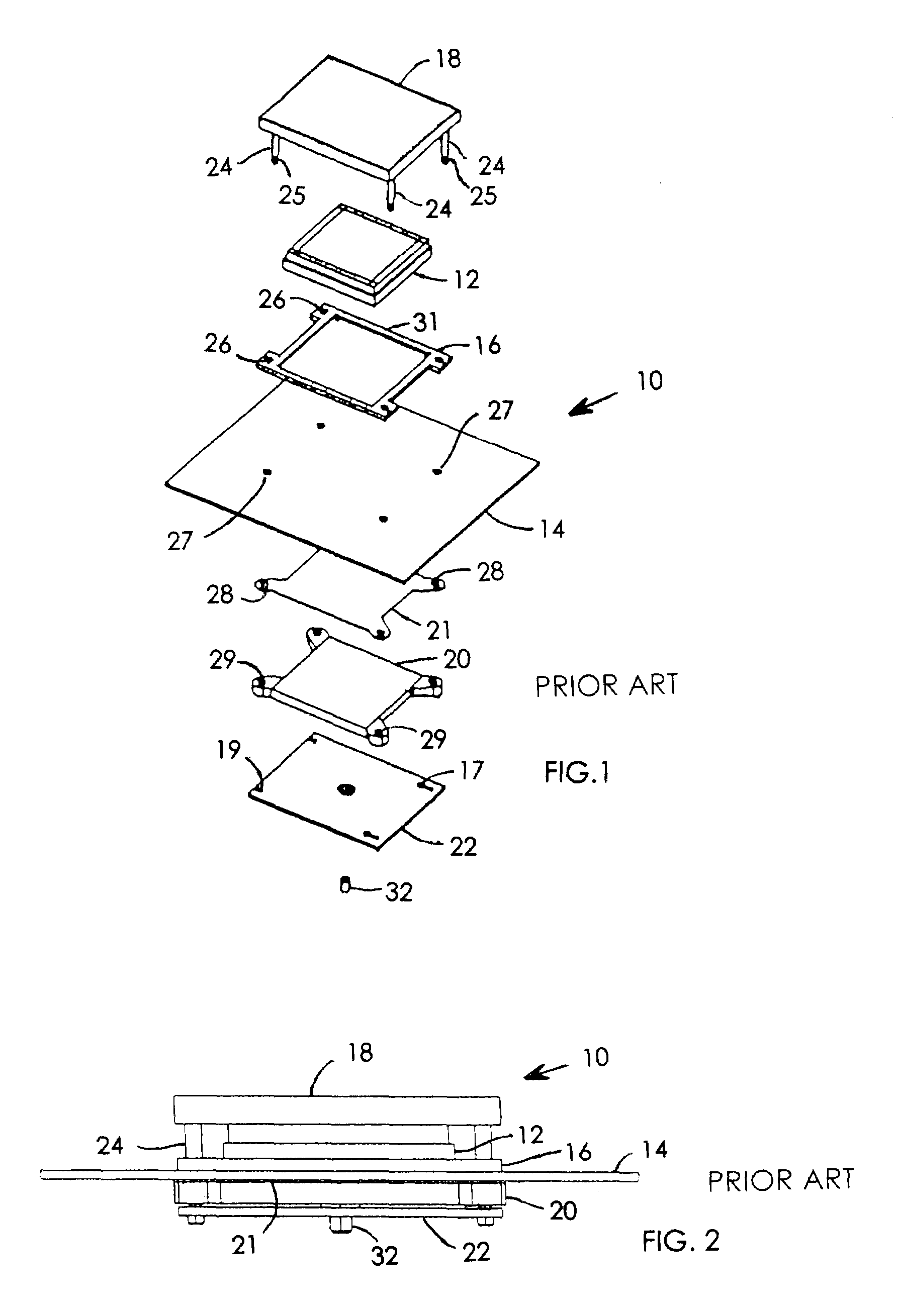 Conductive particle filled polymer electrical contact