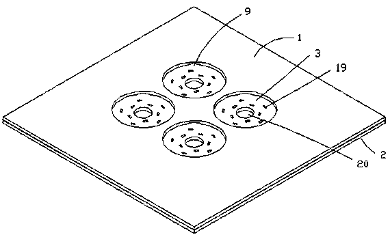 Battery or capacitor quick connection device based on laminated busbar