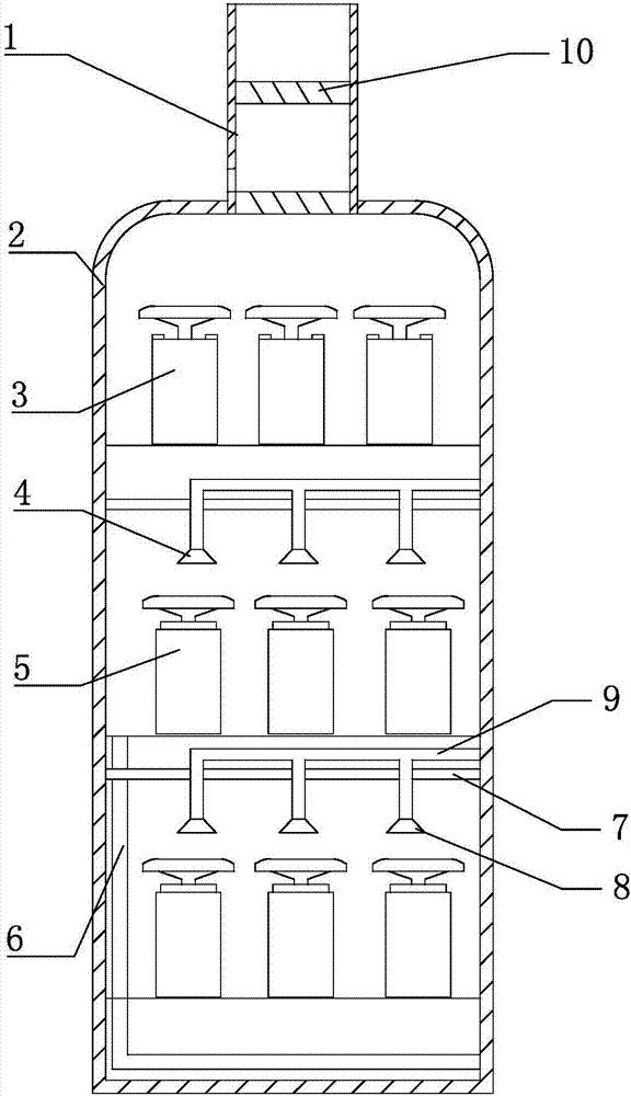 Efficient desulfurizing tower