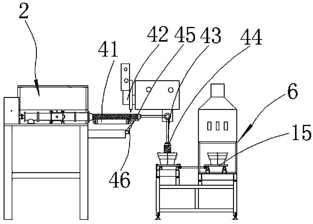 Ceramic microwave automatic forming line and ceramic forming method