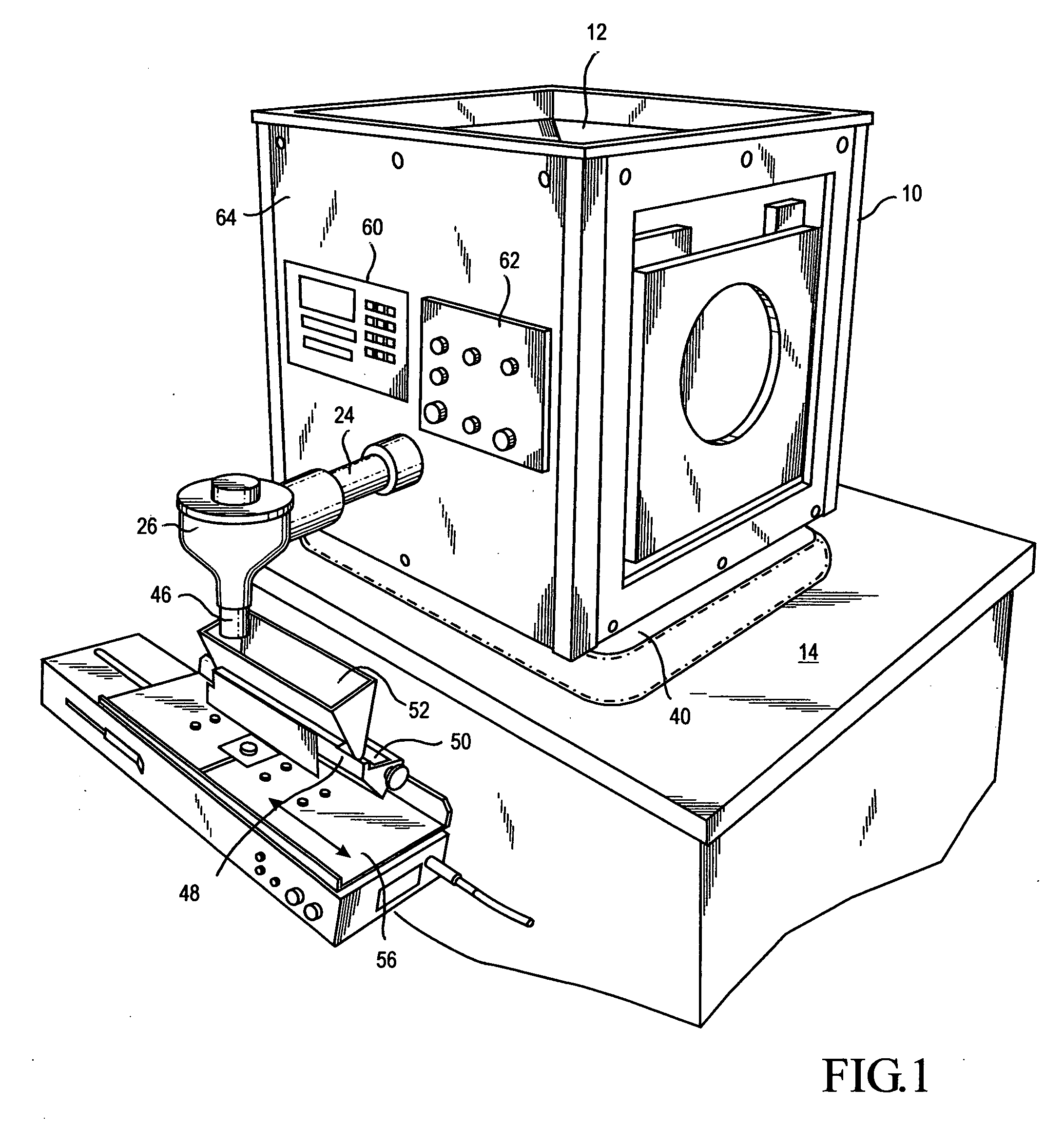 Apparatus and method for handling particulate material