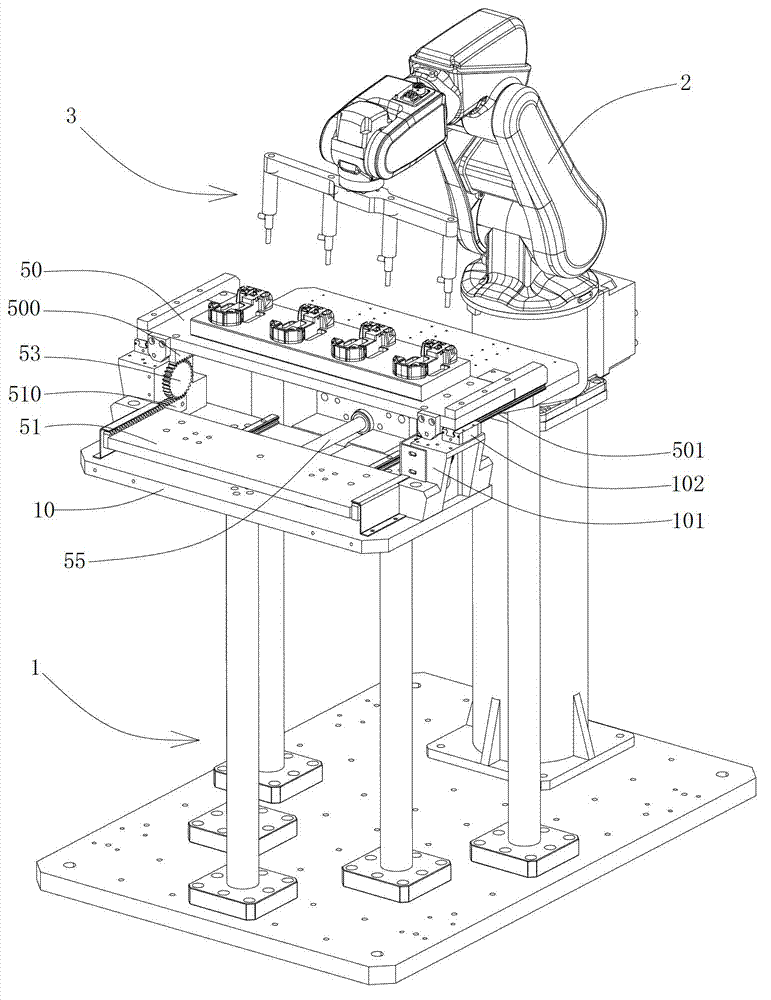Conveying device and mouse pad laminating machine provided with the same