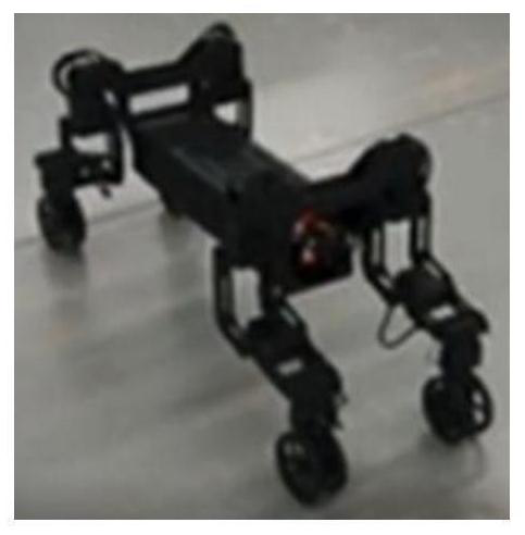 A parallel wheel-foot robot leg structure and mobile robot