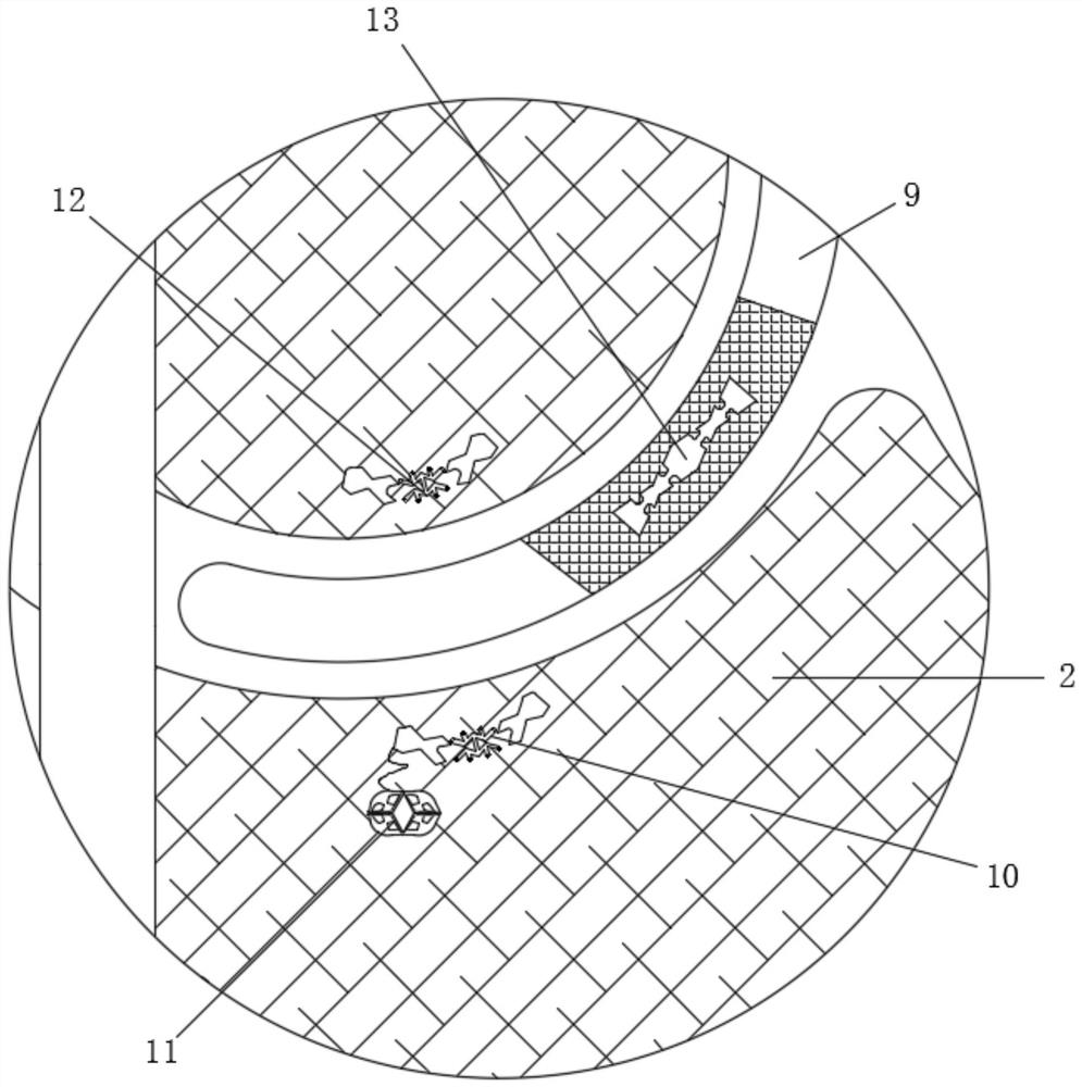 Convenient-to-replace storage equipment for internet sales device