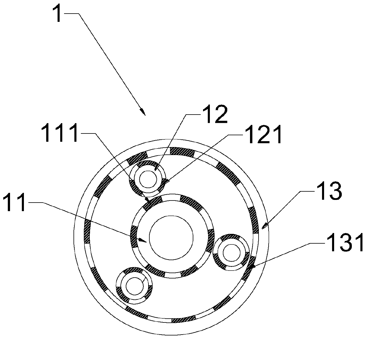 Transmission mechanism for spaceflight