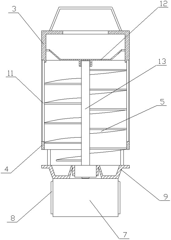 Fly trap for food processing