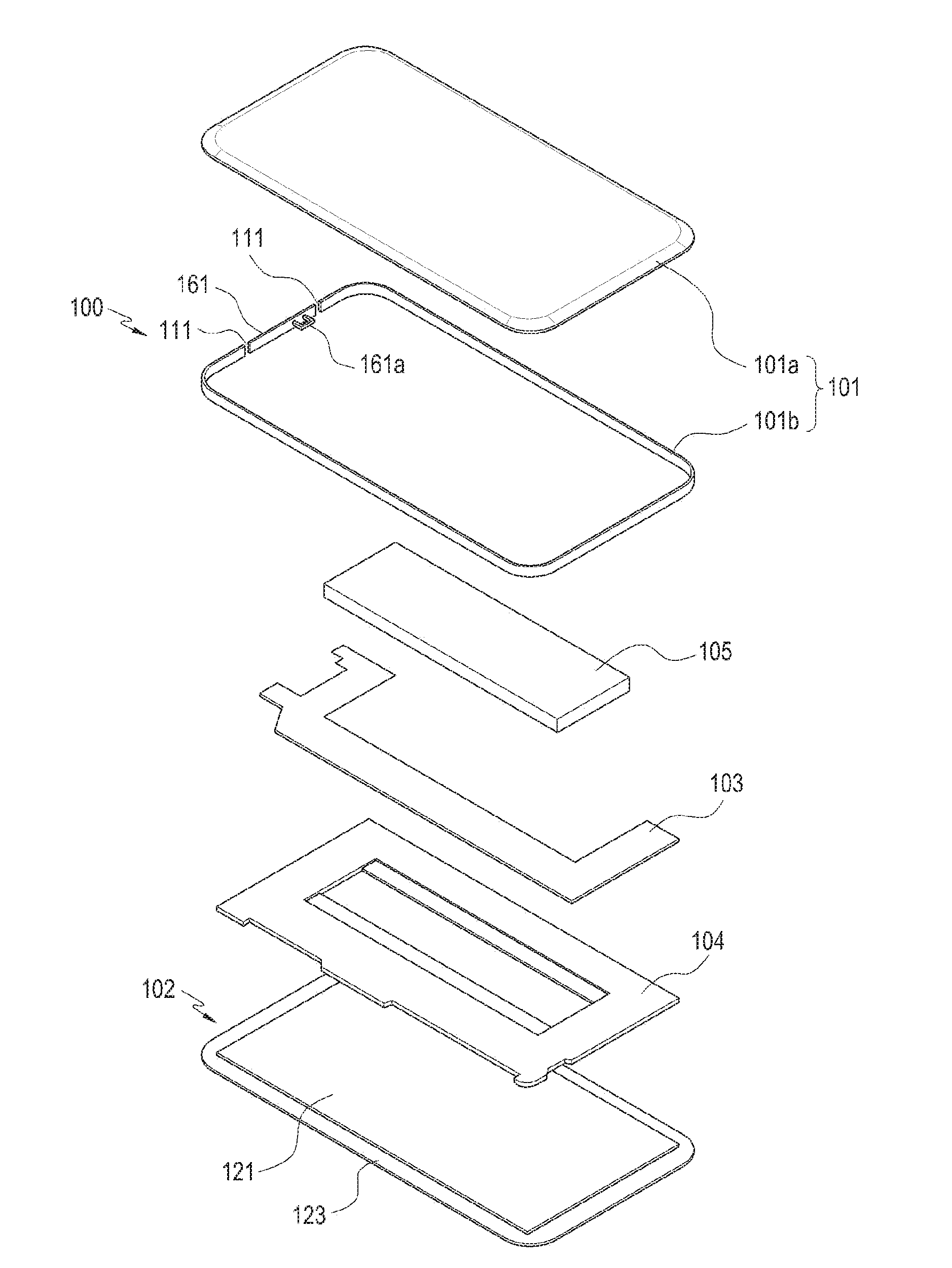 Electronic device with antenna device