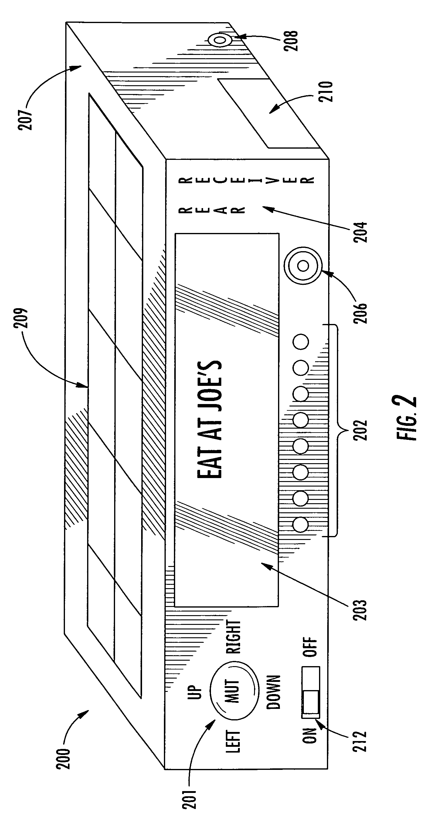 Advertising system and method of use