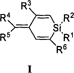 Polysubstituted silacyclohexadiene and synthetic method thereof