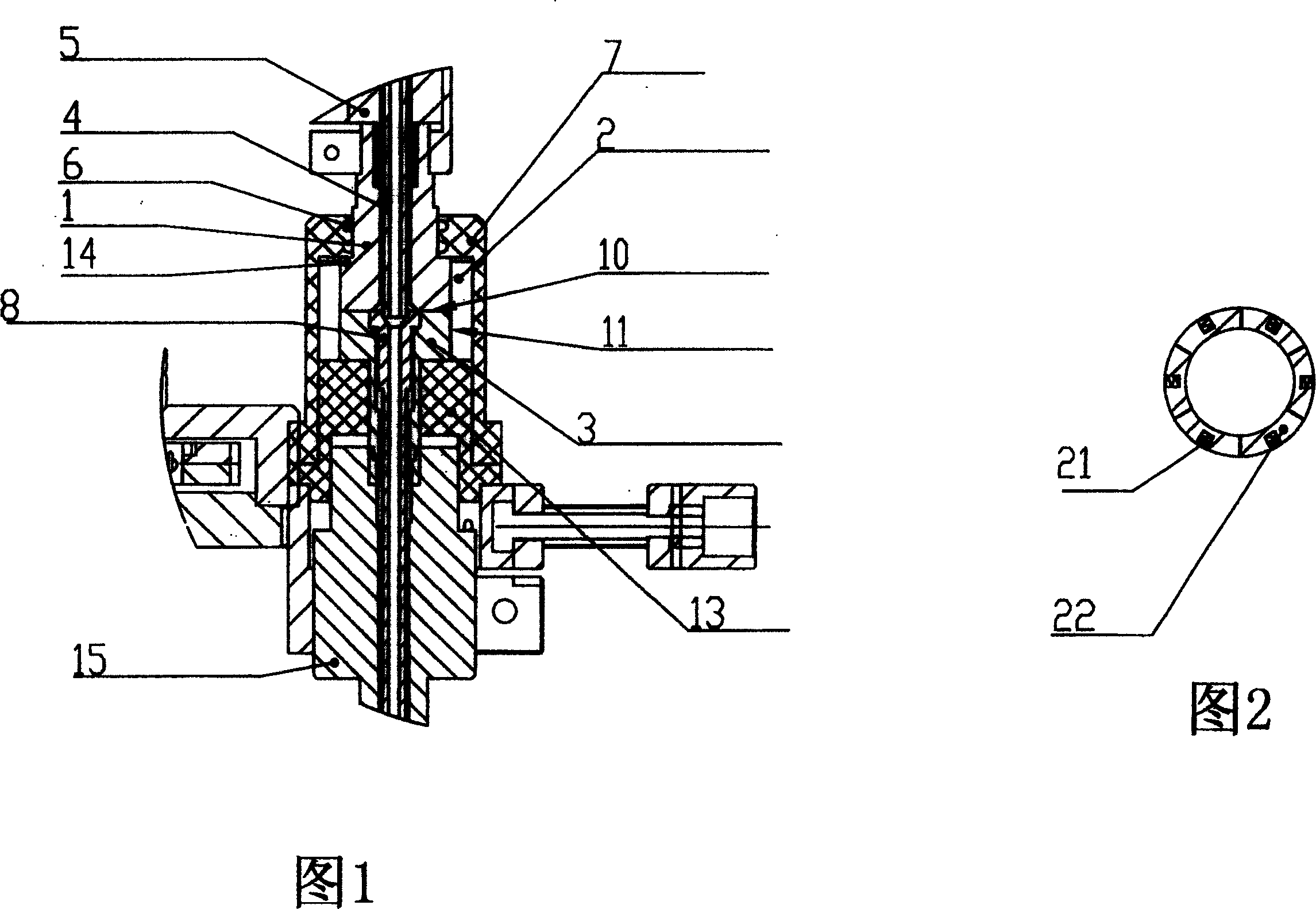 Welding torch cable self-rototing device