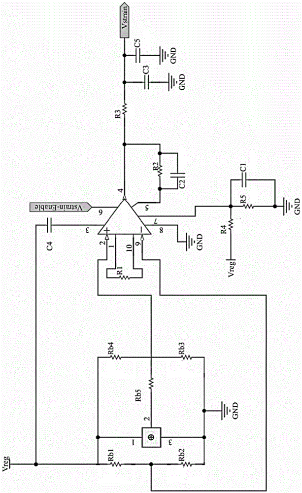 Ultra-low power consumption passive structural strain monitoring device