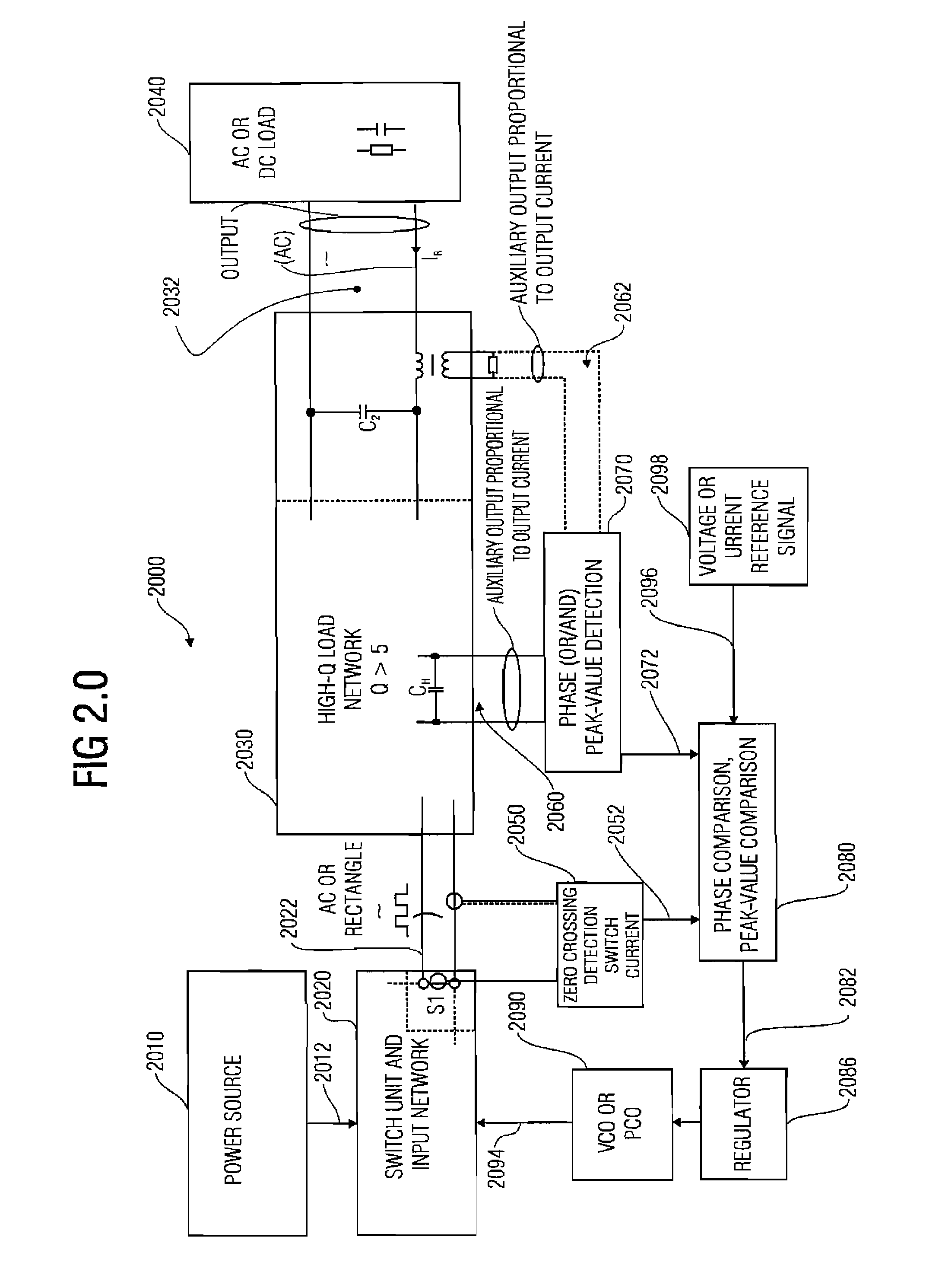 Control circuit for a switch unit of a clocked power supply circuit, and resonance converter