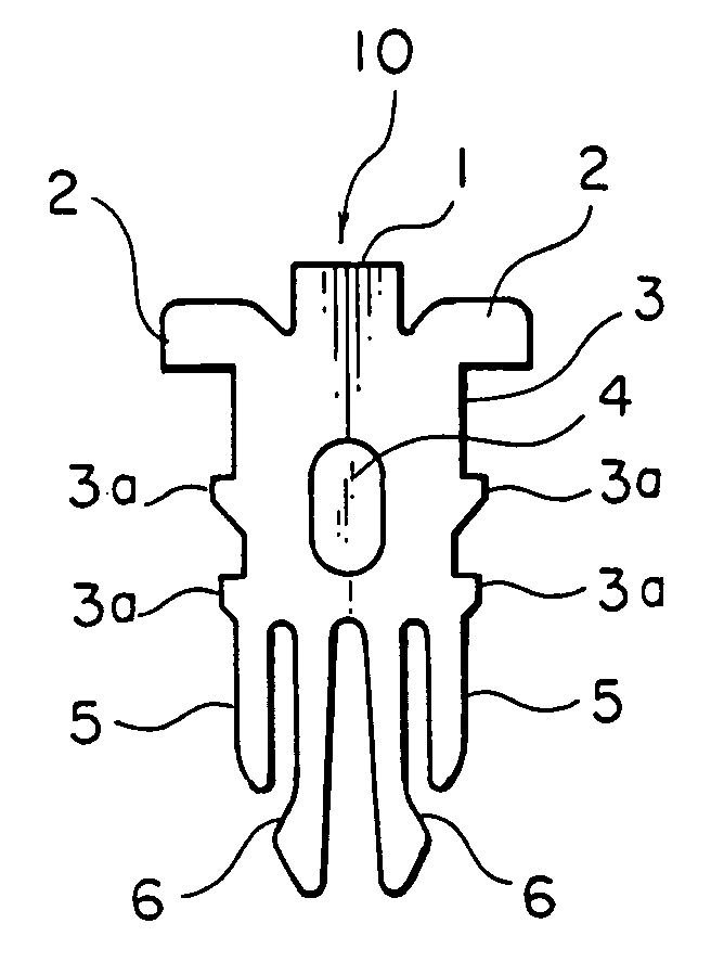Connector capable of being firmly fixed to an object and a fixing member used in the connector