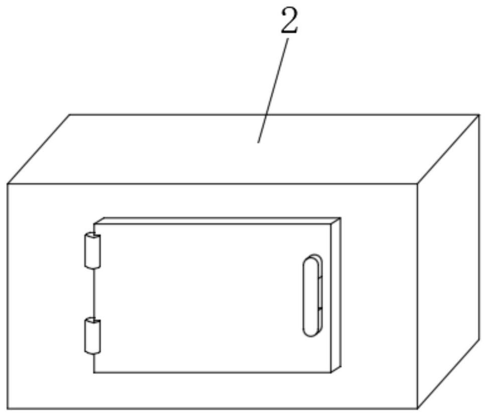 Vessel fast cable separating device