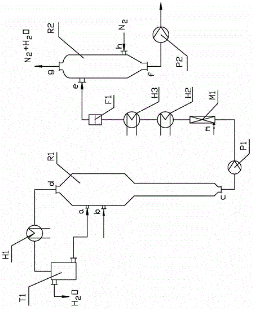 Method for continuously polymerizing nylon from bi-component monomer serving as raw material