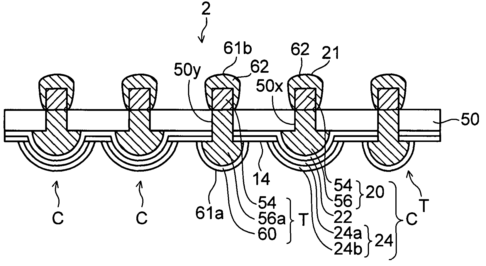 Capacitor built-in interposer and method of manufacturing the same and electronic component device