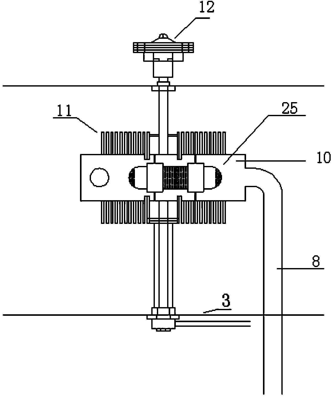 Water air-conditioning system coupling cooling spray device water circulation with air current cooler