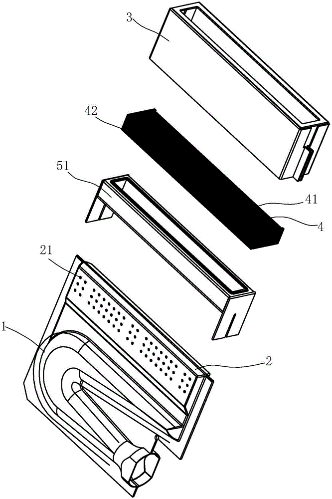 Combustor used for gas water heater