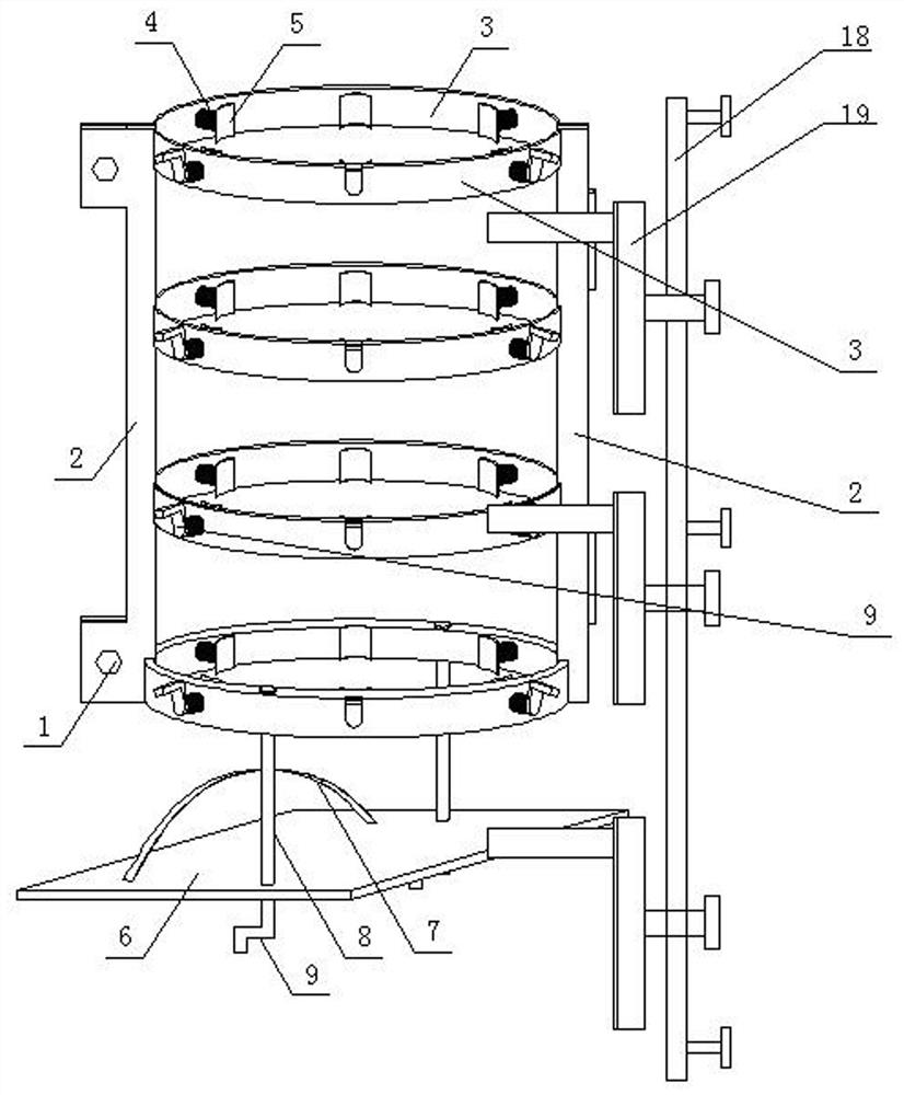 A device for reducing leg fractures in orthopedics