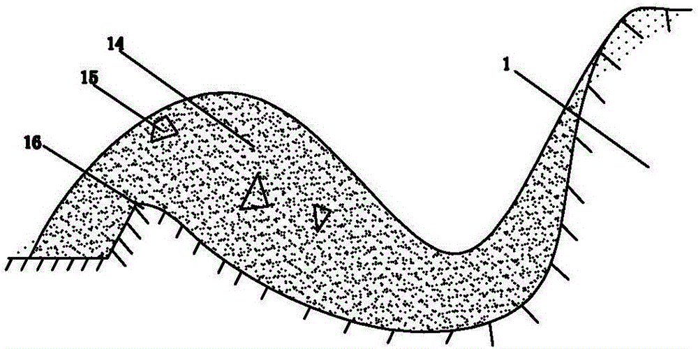 Liquid explosive detonating method adopting hole bottom air cushion