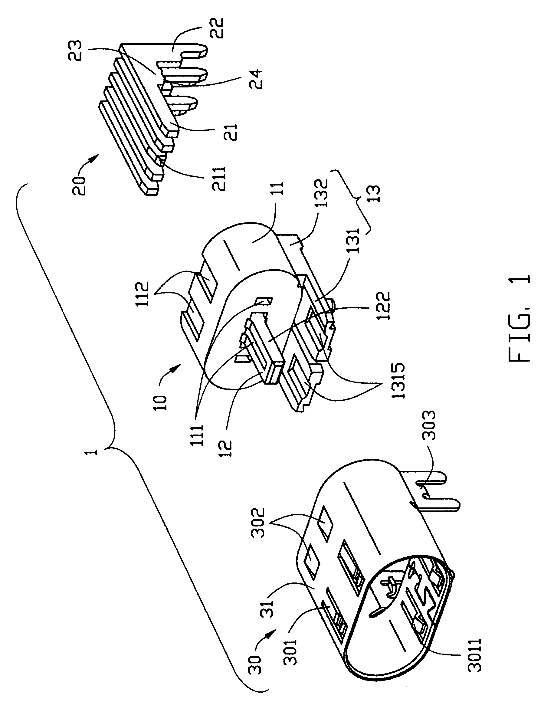 Electrical connector having improved structure regarding terminals