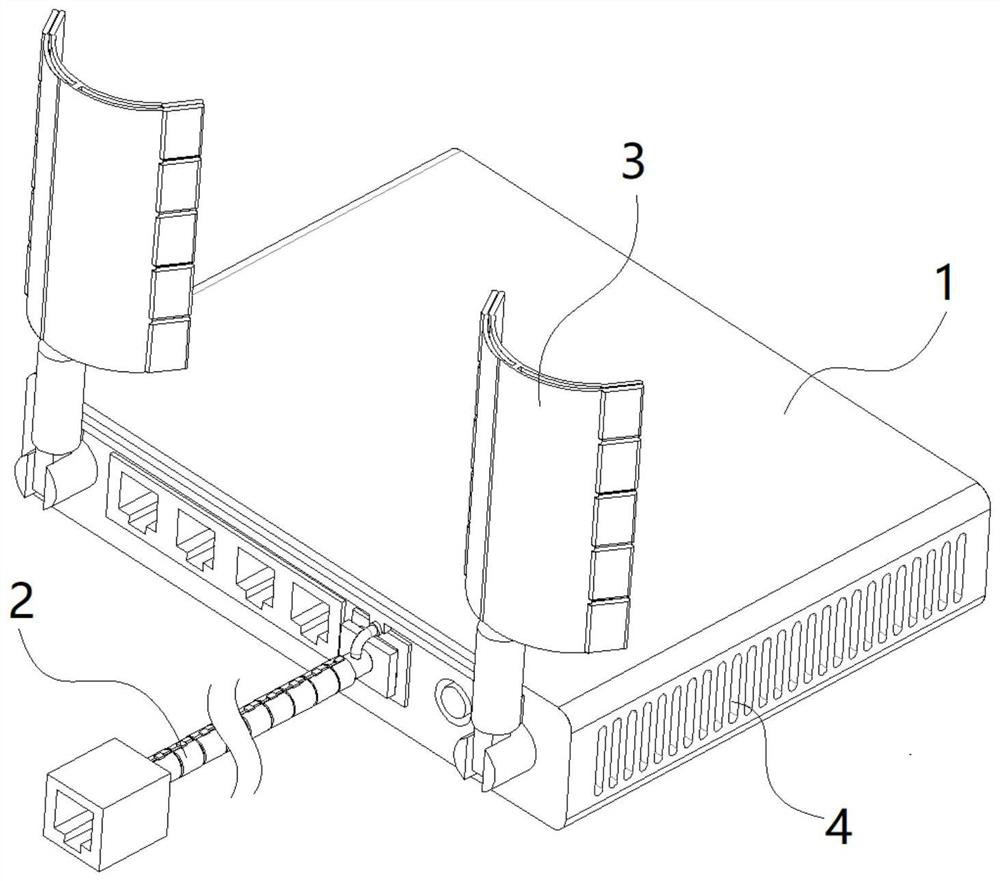 An anti-interference indoor 5g network communication device