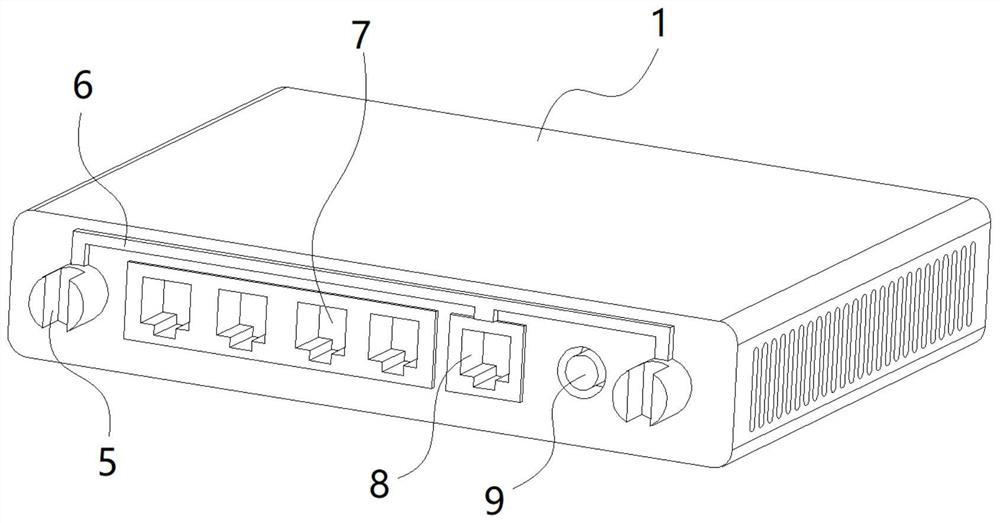 An anti-interference indoor 5g network communication device