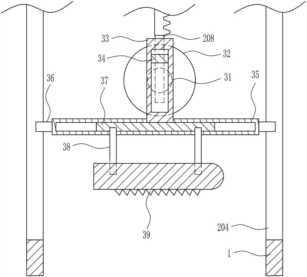 Convenient conveying type cutting device for natural gas pipeline production
