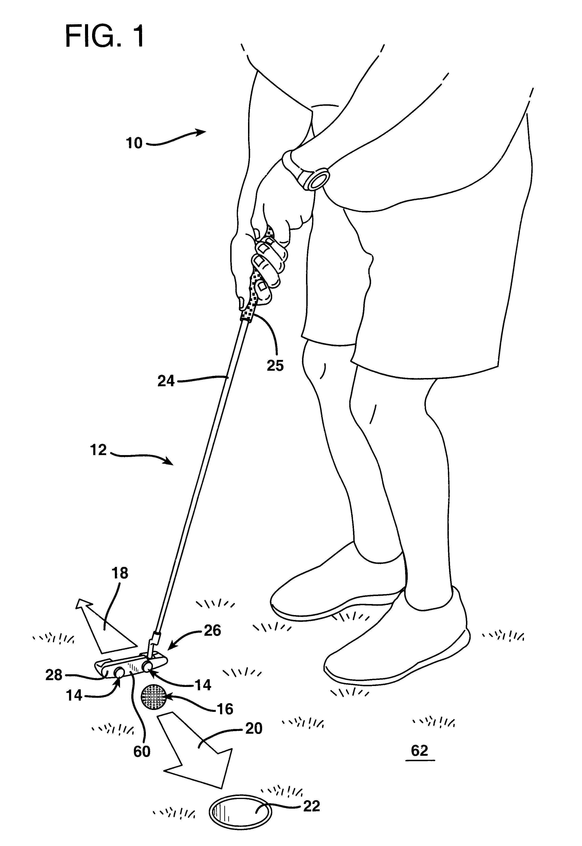 Golf practice aid system