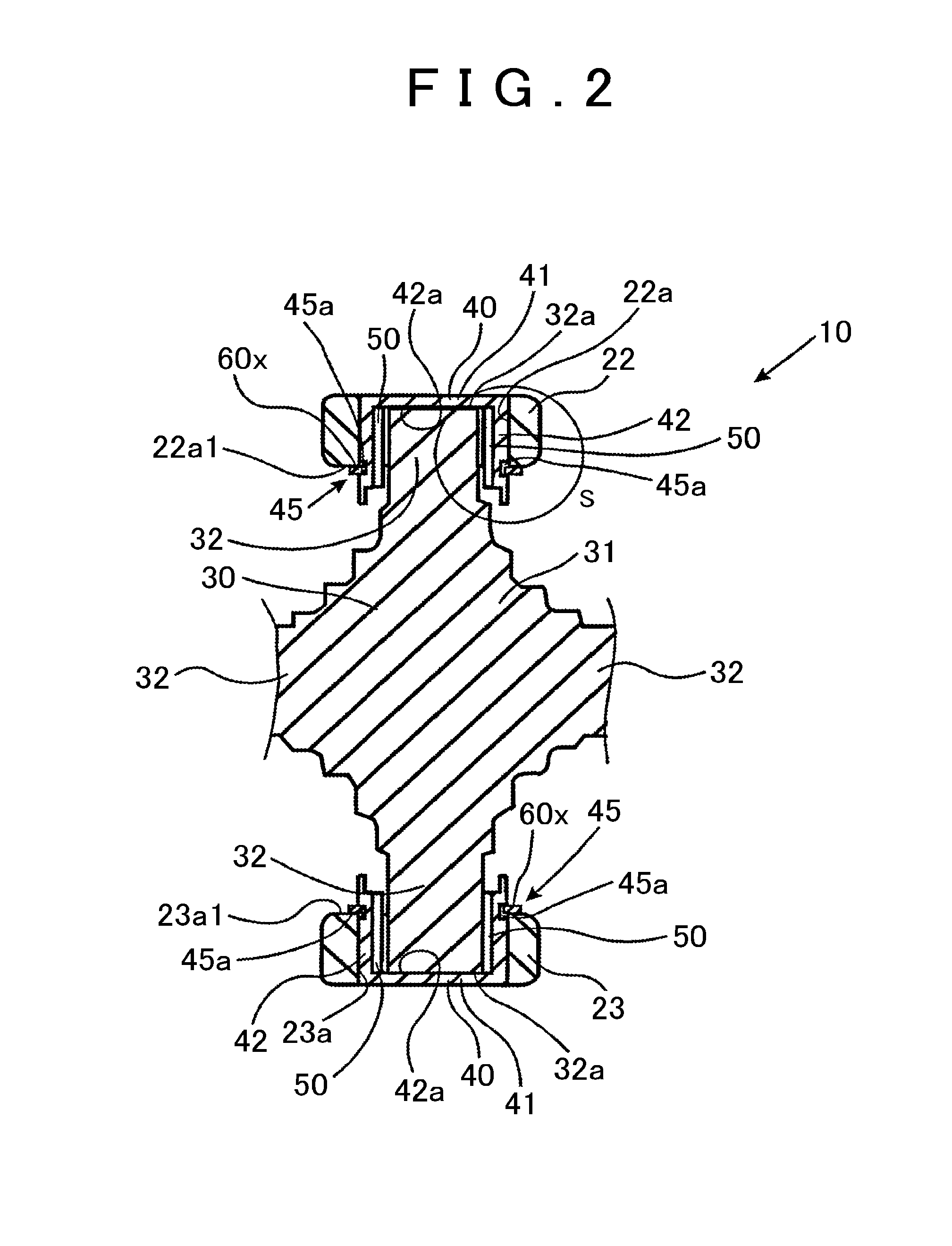 Method for measuring bearing cup gap in universal joint and method for manufacturing universal joint to which the measuring method is applied