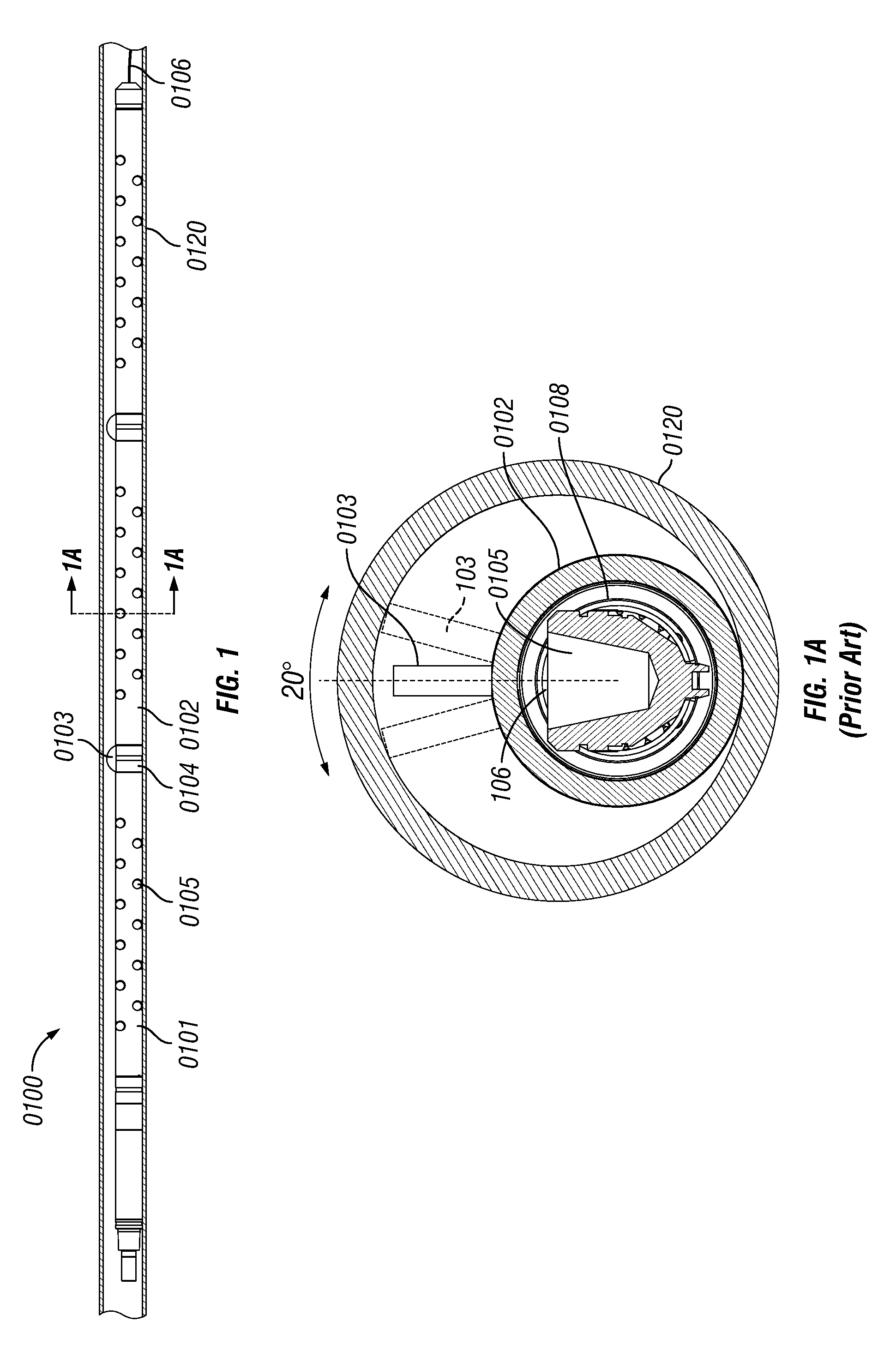 Externally-orientated internally-corrected perforating gun system and method