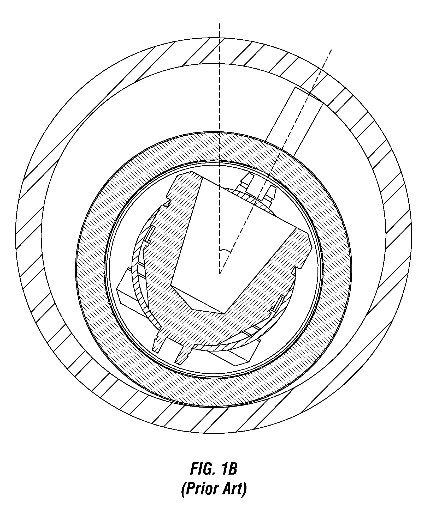 Externally-orientated internally-corrected perforating gun system and method