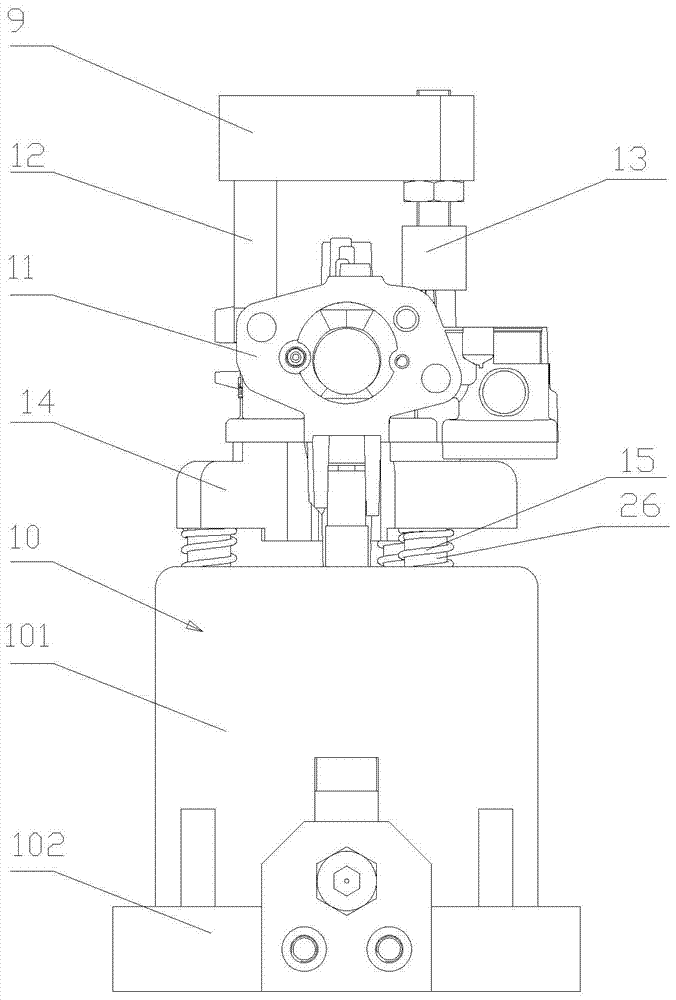 Assembly tooling for carburetor needle valve seat