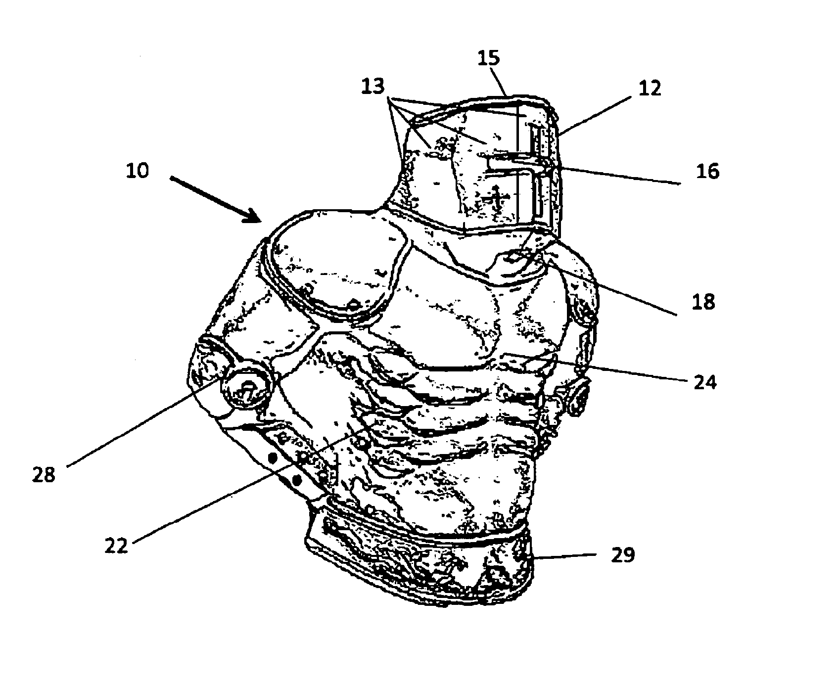 Fighting arts shield like device