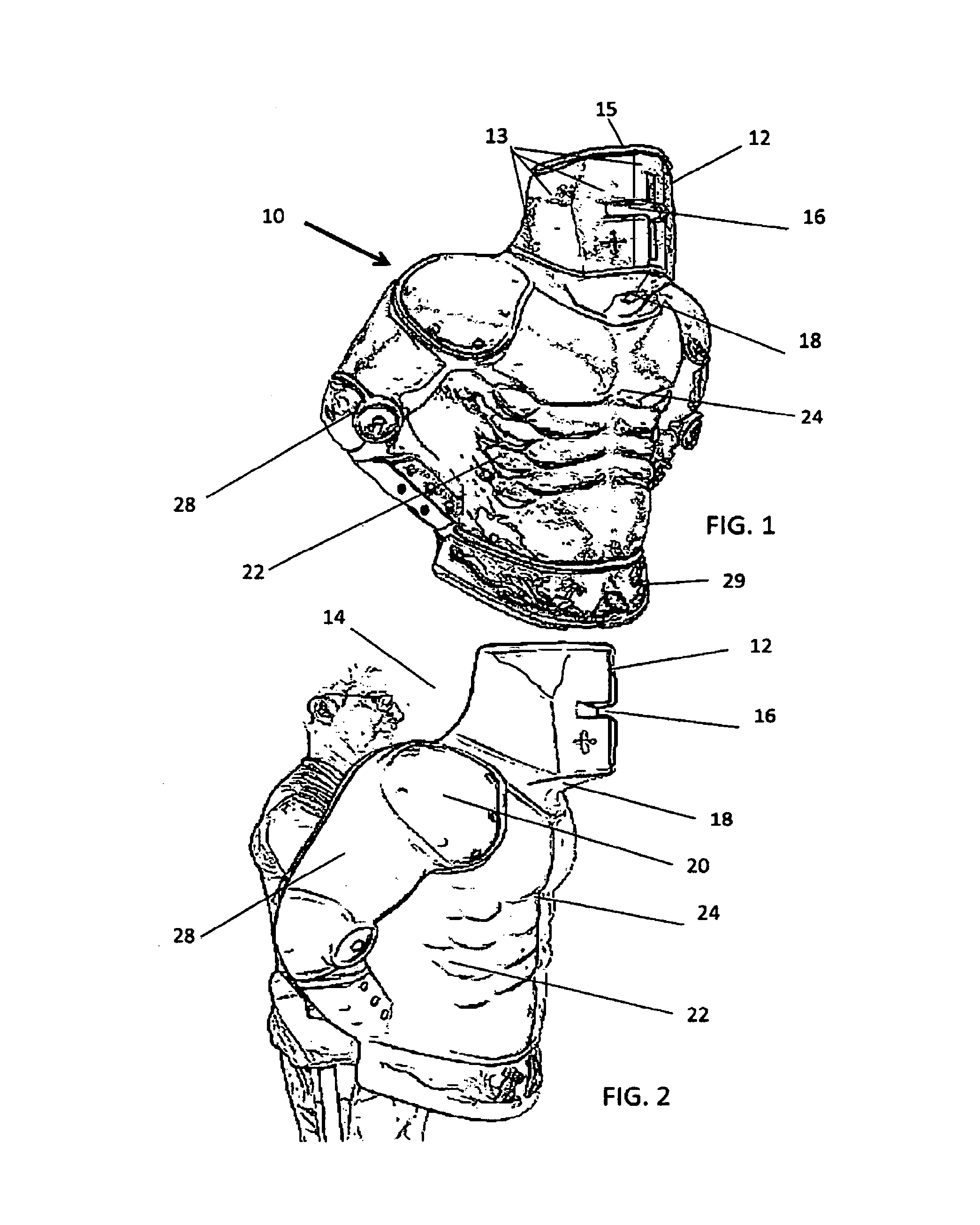 Fighting arts shield like device