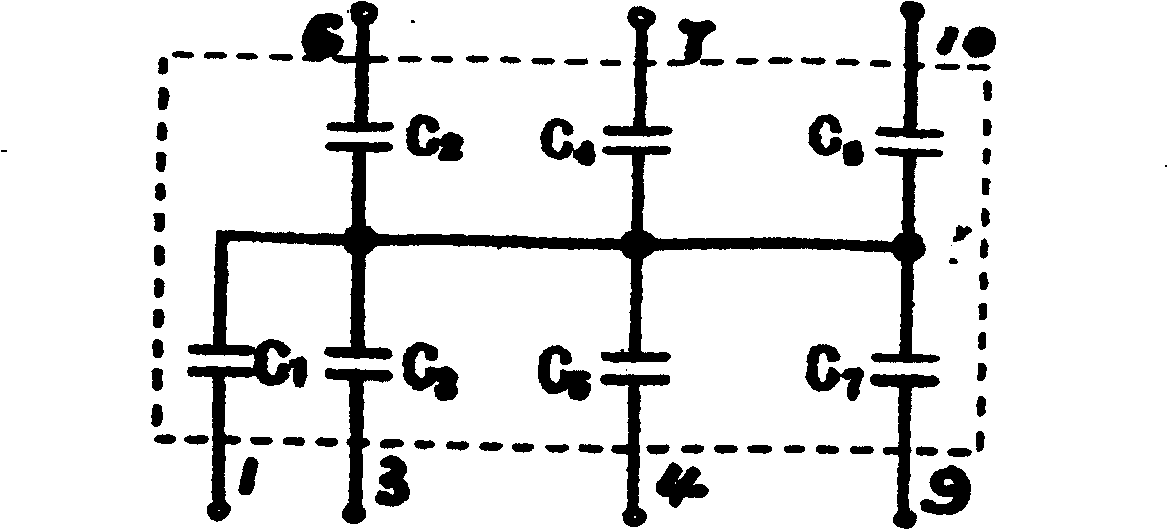 Electromagnetic compatible filter network and filter network module