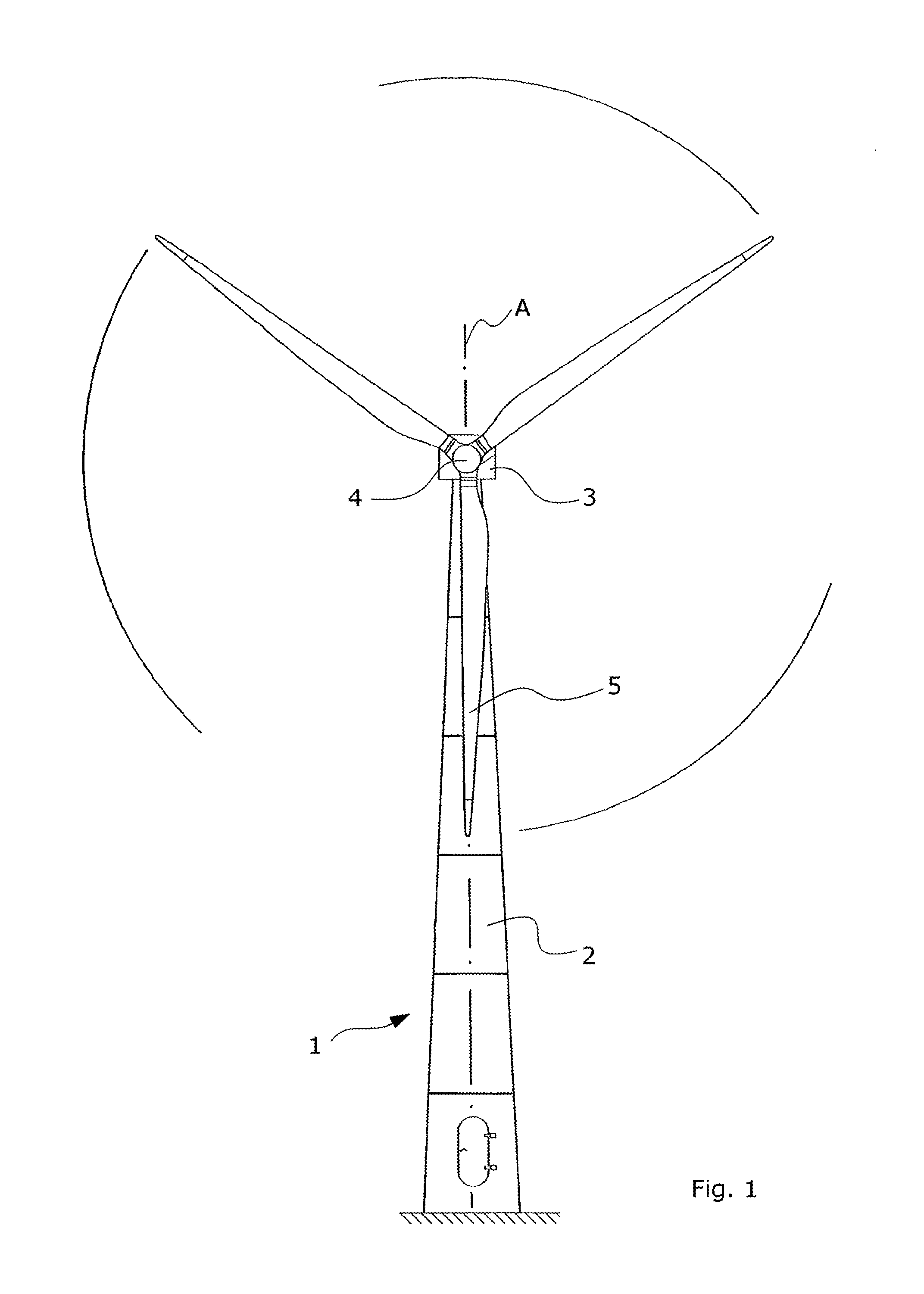 Method for installing a wind turbine, a nacelle for a wind turbine, and method for transporting elements of a wind turbine