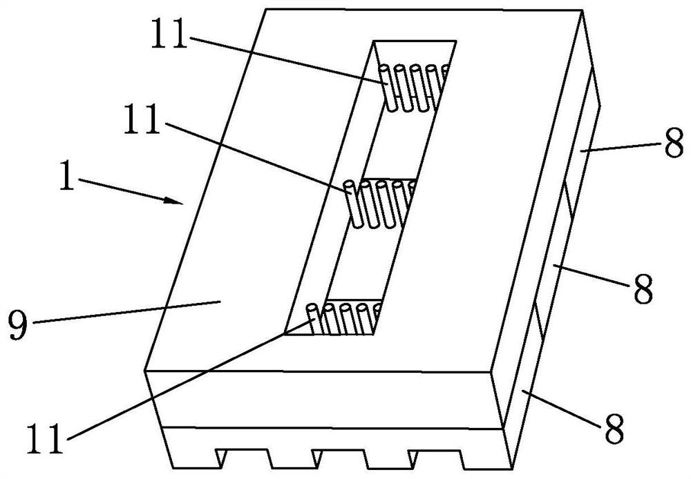 Vertical type revetment construction method