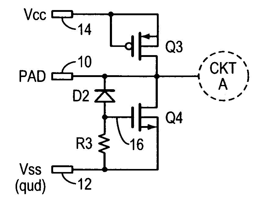 Method of linearizing ESD capacitance