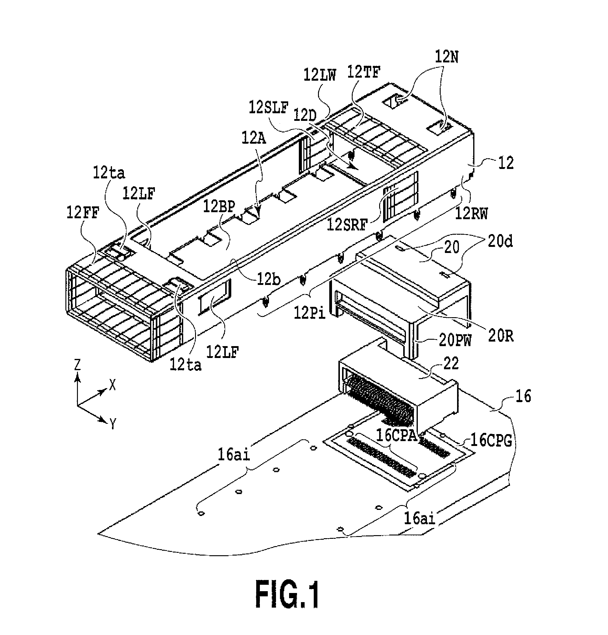 Receptacle cage, receptacle assembly, and transceiver module assembly